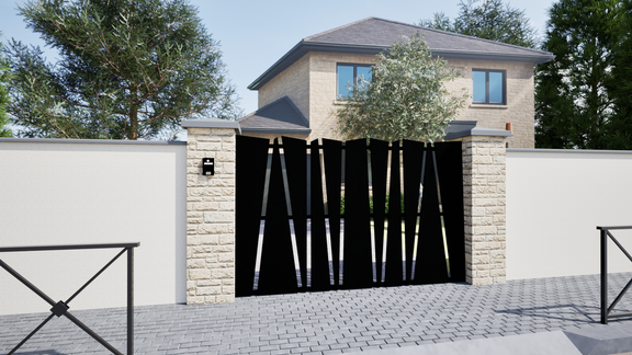 Portail 3_ Anthracite