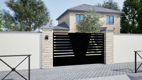 Portail 5_ Anthracite